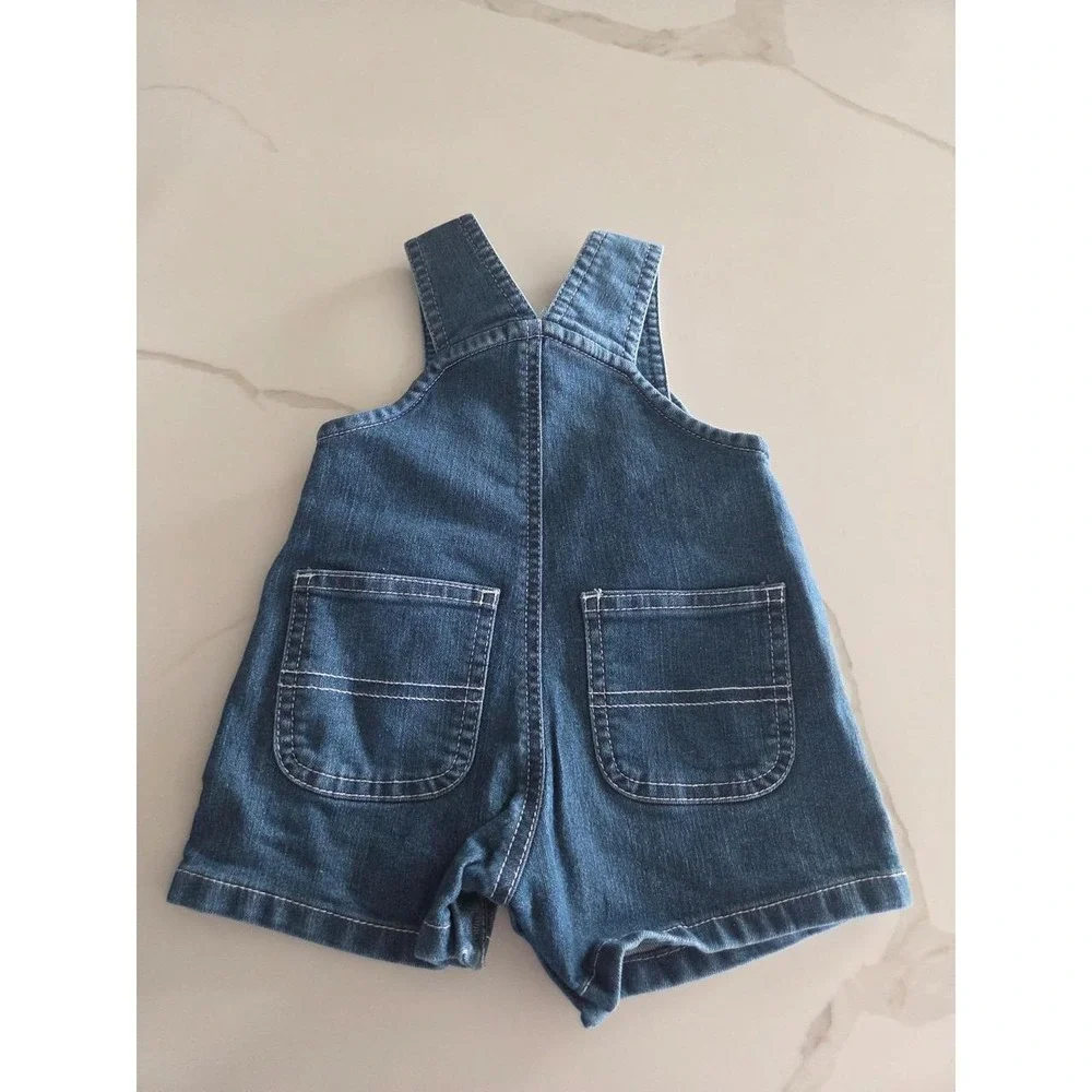 Carhartt baby girl shortalls size 6 mos